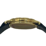 ピアジェ PIAGET ダンサー 90463 ブラック K18YG/革ベルト レディース 腕時計