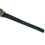 ピアジェ PIAGET ダンサー 90463 ブラック K18YG/革ベルト レディース 腕時計