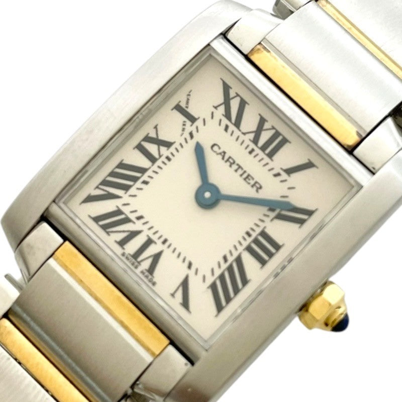 カルティエ Cartier タンクフランセーズSM W51007Q4 YG/SS レディース 腕時計