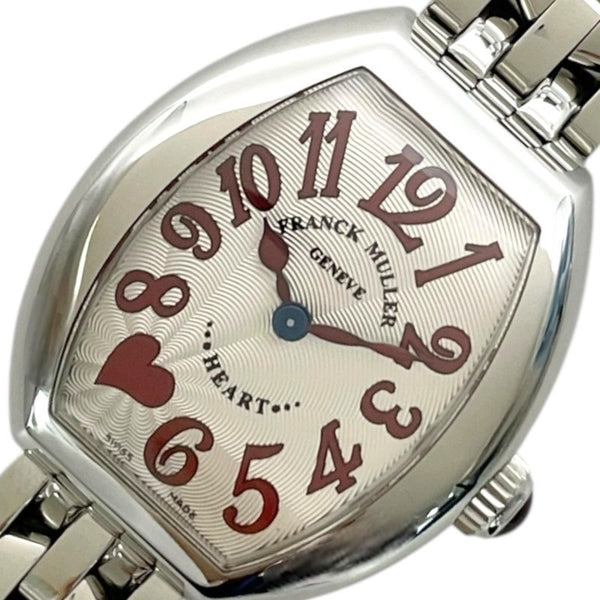 フランク・ミュラー FRANCK MULLER ハート トゥ ハート シエテ 500本限定 5002SQZC7HJAC SS レディース 腕時計