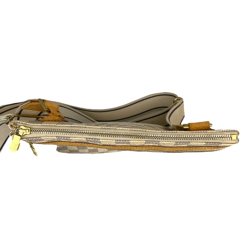 美品 ルイヴィトン Louis Vuitton ダミエ ミュール ロゴ金具 ルイヴィトン LV Venice ミュール ロゴ ダミエ カーフスキン M