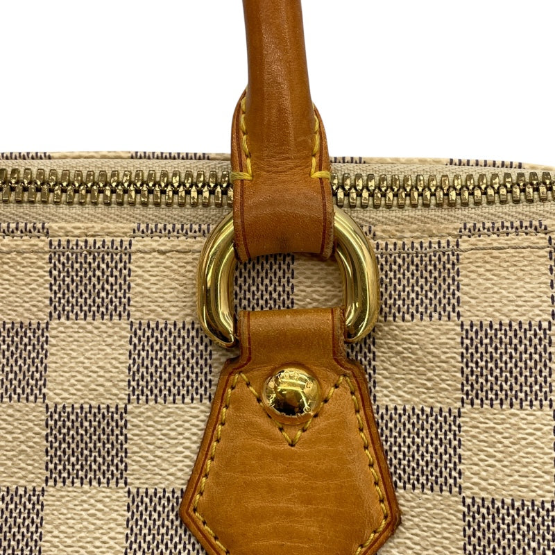 ルイ・ヴィトン LOUIS VUITTON サレヤMM N51185 ホワイト ダミエ・アズール レディース トートバッグ