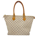 ルイ・ヴィトン LOUIS VUITTON サレヤMM N51185 ホワイト ダミエ・アズール レディース トートバッグ