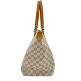 ルイ・ヴィトン LOUIS VUITTON サレヤMM N51185 ホワイト ダミエ・アズール レディース トートバッグ
