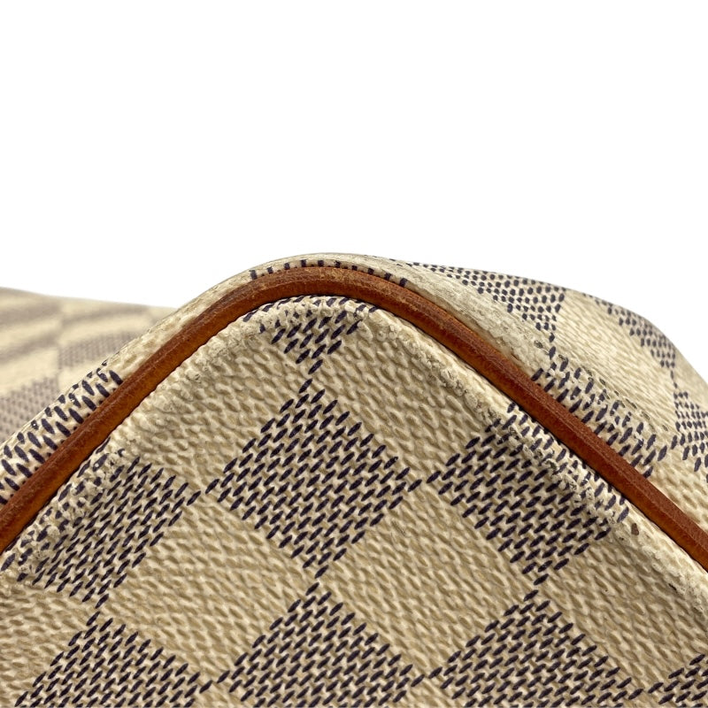 ルイ・ヴィトン LOUIS VUITTON サレヤMM N51185 ホワイト ダミエ・アズール レディース トートバッグ
