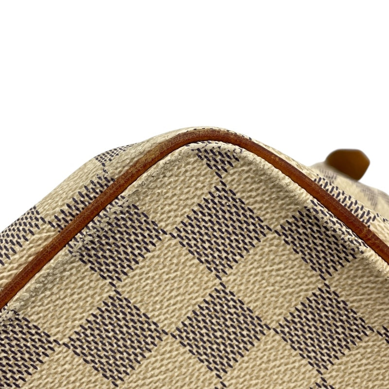 ルイ・ヴィトン LOUIS VUITTON サレヤMM N51185 ホワイト ダミエ・アズール レディース トートバッグ