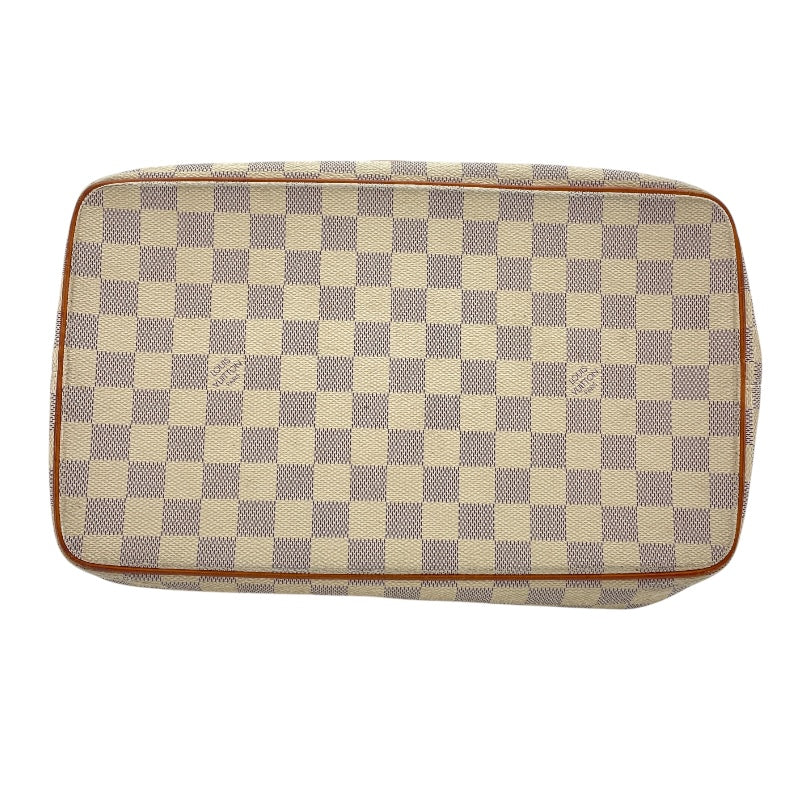ルイ・ヴィトン LOUIS VUITTON サレヤMM N51185 ホワイト ダミエ・アズール レディース トートバッグ