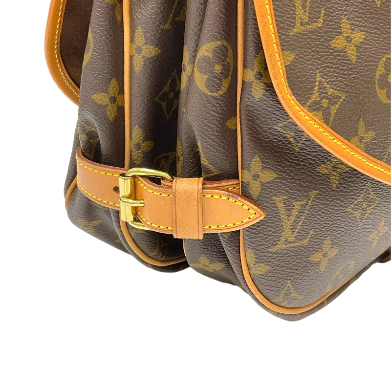 ルイ・ヴィトン LOUIS VUITTON ソミュール30 M42256 ブラウン モノグラム・キャンバス/レザー ユニセックス ショルダー |  中古ブランドリユースショップ OKURA(おお蔵)