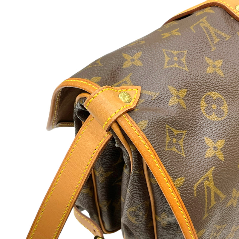 ルイ・ヴィトン LOUIS VUITTON ソミュール30 M42256 ブラウン モノグラム・キャンバス/レザー ユニセックス ショルダー |  中古ブランドリユースショップ OKURA(おお蔵)