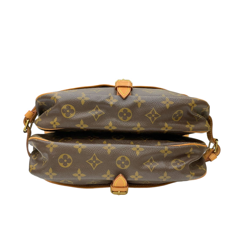 ルイ・ヴィトン LOUIS VUITTON ソミュール30 M42256 ブラウン モノグラム・キャンバス/レザー ユニセックス ショルダー |  中古ブランドリユースショップ OKURA(おお蔵)