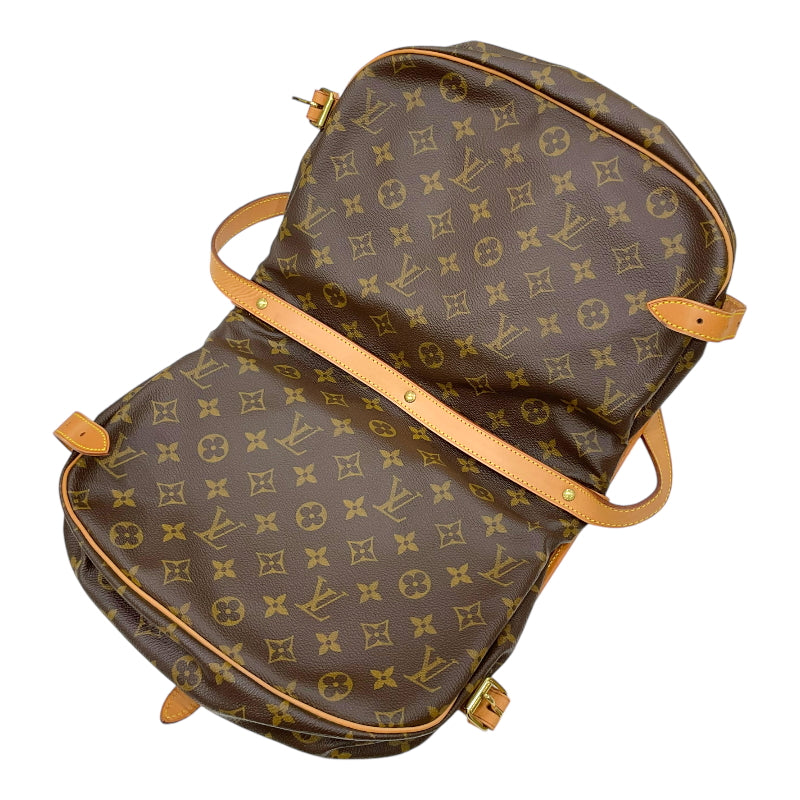 ルイ・ヴィトン LOUIS VUITTON ソミュール30 M42256 ブラウン モノグラム・キャンバス/レザー ユニセックス ショルダー |  中古ブランドリユースショップ OKURA(おお蔵)