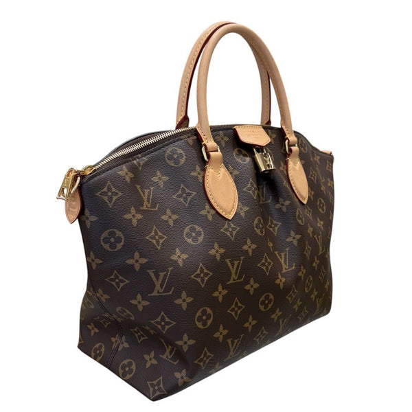 ルイ・ヴィトン LOUIS VUITTON ポエシ MM M45987 ブラウン モノグラム・キャンバス レディース ハンドバッグ