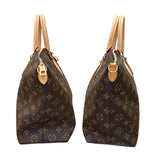 ルイ・ヴィトン LOUIS VUITTON ポエシ MM M45987 ブラウン モノグラム・キャンバス レディース ハンドバッグ