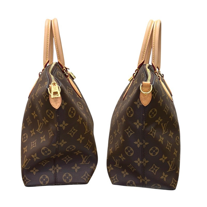 ルイ・ヴィトン LOUIS VUITTON ポエシ MM M45987 ブラウン モノグラム・キャンバス レディース ハンドバッグ