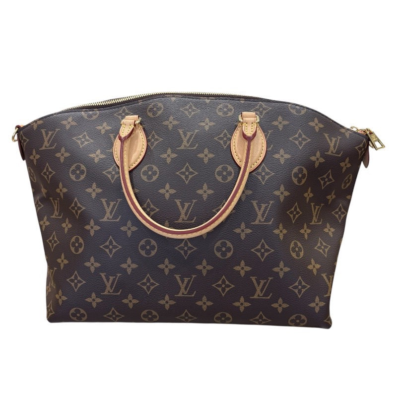 ルイ・ヴィトン LOUIS VUITTON ポエシ MM M45987 ブラウン モノグラム・キャンバス レディース ハンドバッグ