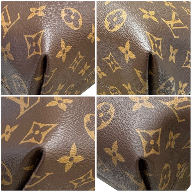 ルイ・ヴィトン LOUIS VUITTON ポエシ MM M45987 ブラウン モノグラム・キャンバス レディース ハンドバッグ