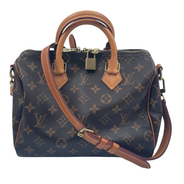 ルイ・ヴィトン LOUIS VUITTON スピーディ・バンドリエール25 M41113 ブラウン モノグラムキャンバス レディース ショルダーバッグ
