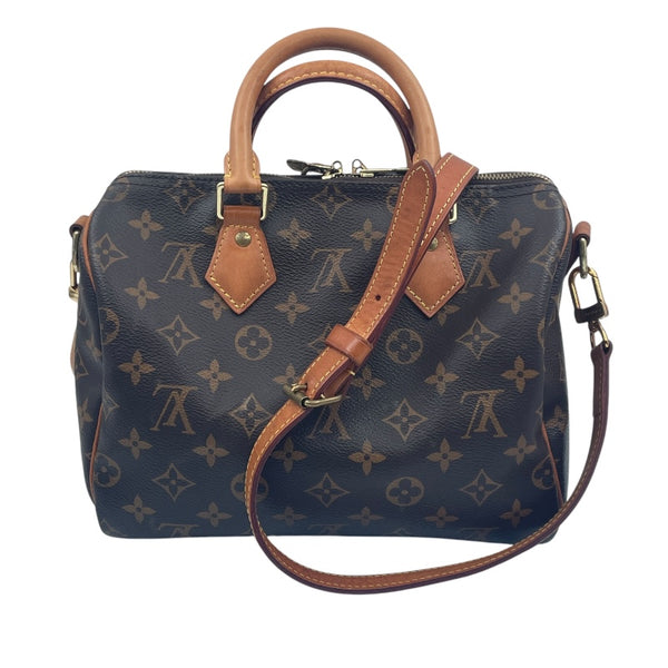 ルイ・ヴィトン LOUIS VUITTON スピーディ・バンドリエール25 M41113 ブラウン モノグラムキャンバス レディース ショルダーバッグ