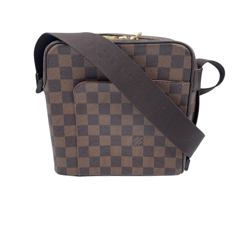 ルイ・ヴィトン LOUIS VUITTON オラフPM N41442 ブラウン ダミエキャンバス レディース ショルダーバッグ