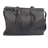 ルイ・ヴィトン LOUIS VUITTON チェルシー N51119 ブラウン ダミエキャンバス レディース トートバッグ