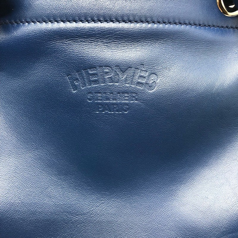 エルメス HERMES アリーヌミニ Y刻 ブルードマルト スイフト レディース ショルダーバッグ