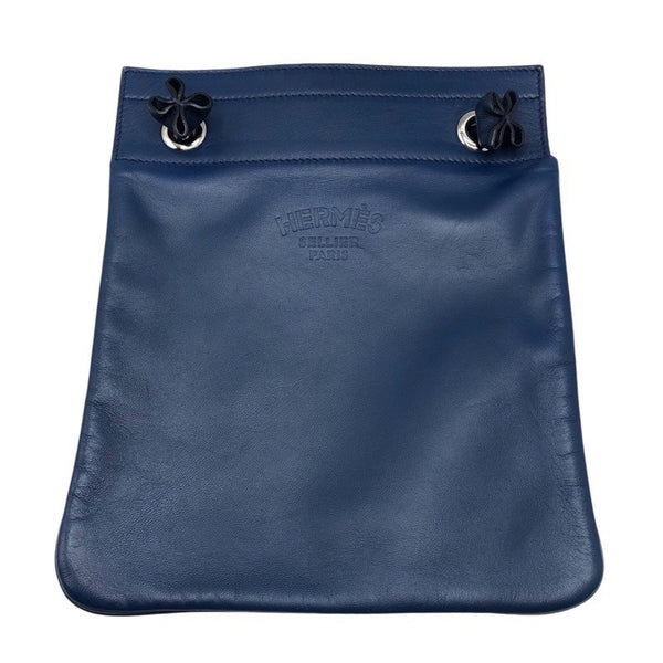 エルメス HERMES アリーヌミニ Y刻 ブルードマルト スイフト レディース ショルダーバッグ