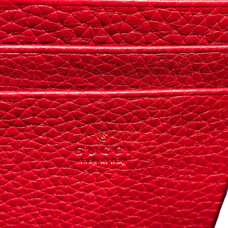 グッチ GUCCI GGマーモント チェーンウォレット 401232 レット
