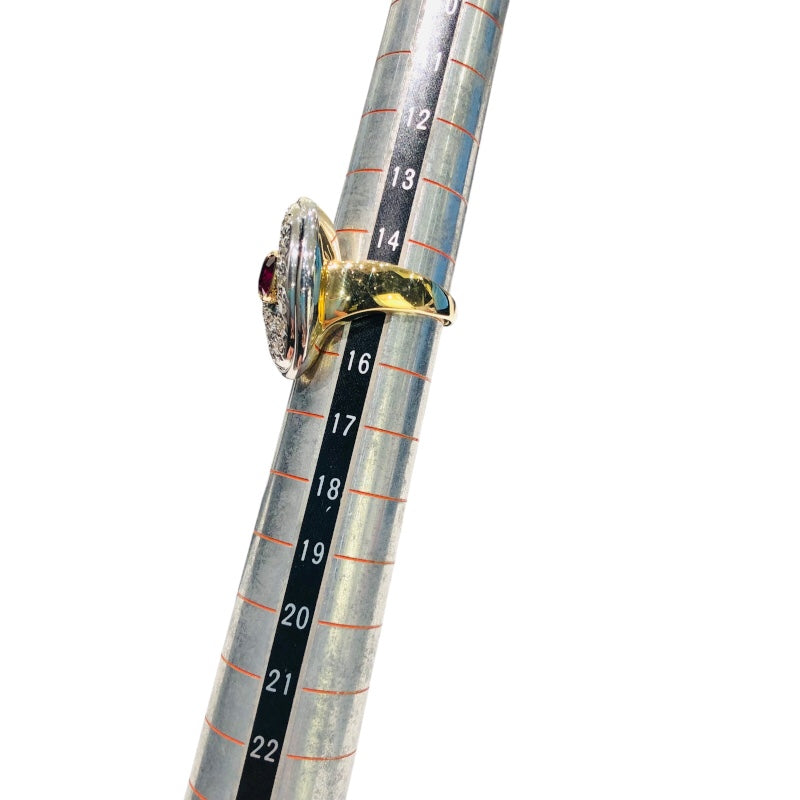 タサキ TASAKI リング K18イエローゴールド K18YG/Pt900 ジュエリー