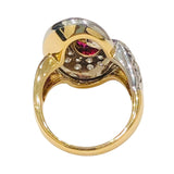 タサキ TASAKI リング K18イエローゴールド K18YG/Pt900 ジュエリー