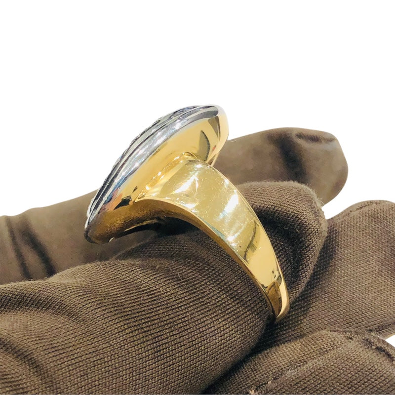 タサキ TASAKI リング K18イエローゴールド K18YG/Pt900 ジュエリー