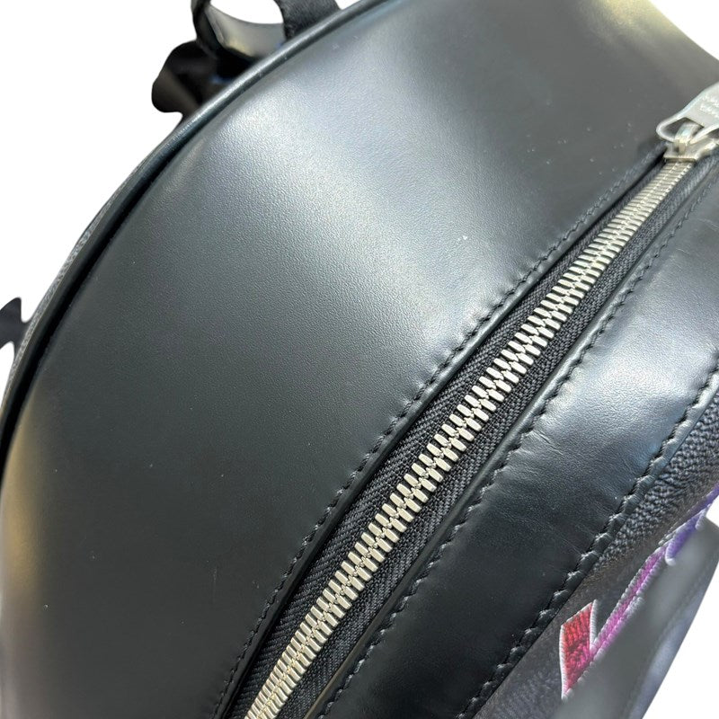 ルイ・ヴィトン LOUIS VUITTON ダミエ・グラフィット ジョッシュ N40268 グレー×ブラック PVC/レザー メンズ リュック・デイパック