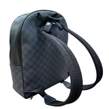 ルイ・ヴィトン LOUIS VUITTON ダミエ・グラフィット ジョッシュ N40268 グレー×ブラック PVC/レザー メンズ リュック・デイパック