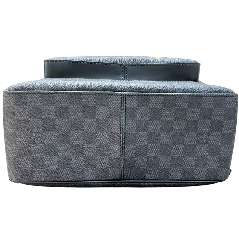 ルイ・ヴィトン LOUIS VUITTON ダミエ・グラフィット ジョッシュ N40268 グレー×ブラック PVC/レザー メンズ リュック・デイパック