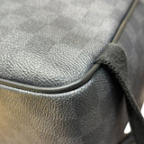ルイ・ヴィトン LOUIS VUITTON ダミエ・グラフィット ジョッシュ N40268 グレー×ブラック PVC/レザー メンズ リュック・デイパック