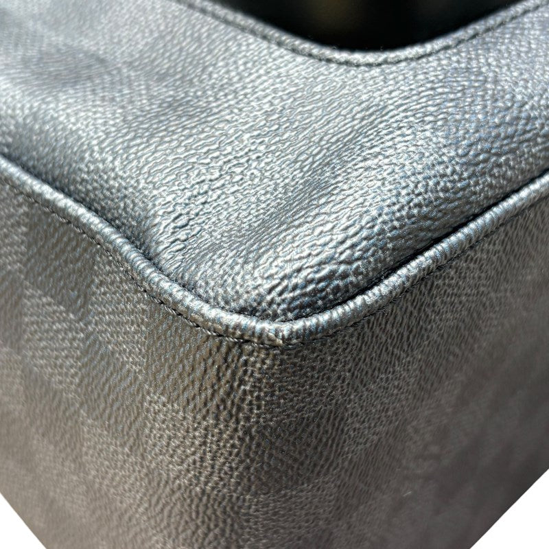ルイ・ヴィトン LOUIS VUITTON ダミエ・グラフィット ジョッシュ N40268 グレー×ブラック PVC/レザー メンズ リュック・デイパック