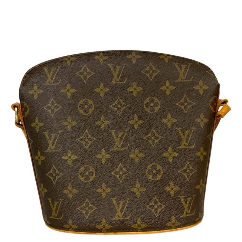 ルイ・ヴィトン LOUIS VUITTON ドルーオ M51290 ブラウン/ゴールド金具 キャンバス レディース ショルダーバッグ