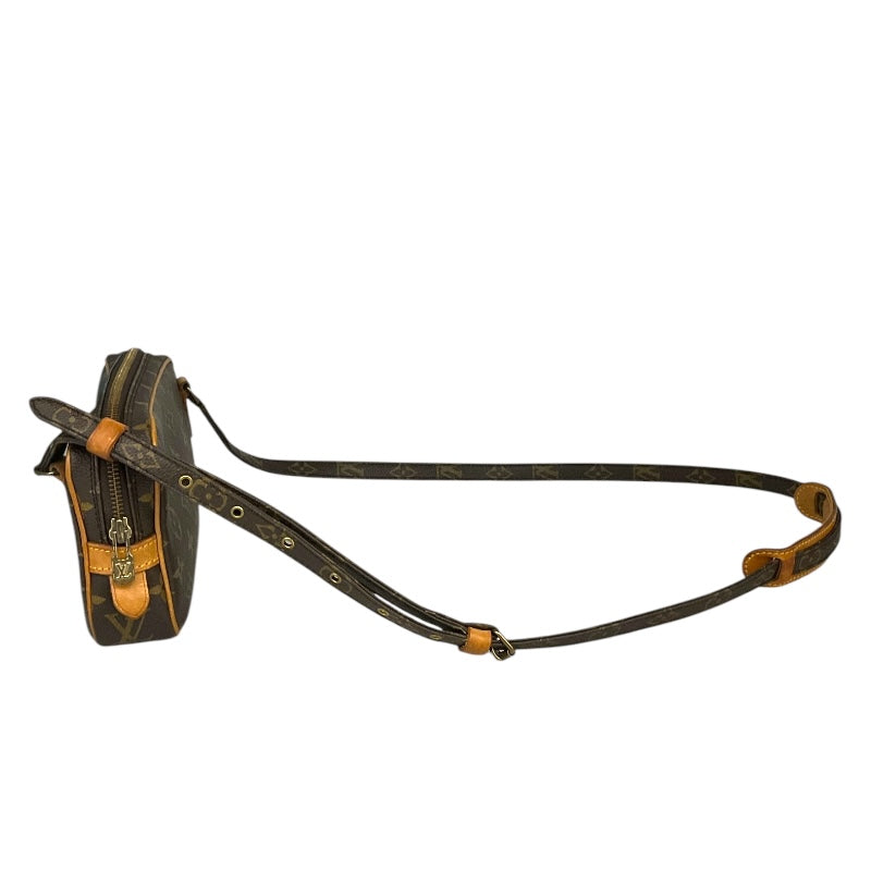 ルイ・ヴィトン LOUIS VUITTON ポシェット・マルリーバンドリエール M51828 ブラウン/ゴールド金具 キャンバス レディース ショルダーバッグ