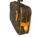 ルイ・ヴィトン LOUIS VUITTON ポシェット・マルリーバンドリエール M51828 ブラウン/ゴールド金具 キャンバス レディース ショルダーバッグ