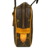 ルイ・ヴィトン LOUIS VUITTON ポシェット・マルリーバンドリエール M51828 ブラウン/ゴールド金具 キャンバス レディース ショルダーバッグ