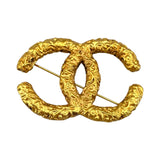 シャネル CHANEL ココマークブローチ ゴールド GP アクセサリー