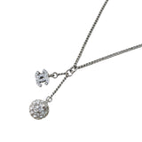 シャネル CHANEL ココマークネックレス メタル/ラインストーン レディース ネックレス