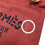 エルメス HERMES アリーヌPM レッド シルバー金具 トワル レディース ショルダーバッグ
