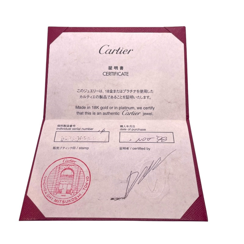 カルティエ Cartier ラブブレス6Pダイヤ K18ホワイトゴールド ジュエリー