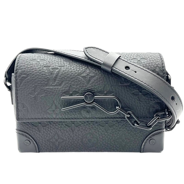 ルイ・ヴィトン LOUIS VUITTON スティーマー・ウェアラブル ウォレット M81746 ブラック モノグラム・トリヨンレザー メンズ ショルダーバッグ
