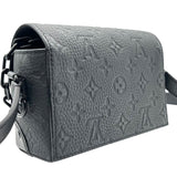ルイ・ヴィトン LOUIS VUITTON スティーマー・ウェアラブル ウォレット M81746 ブラック モノグラム・トリヨンレザー メンズ ショルダーバッグ