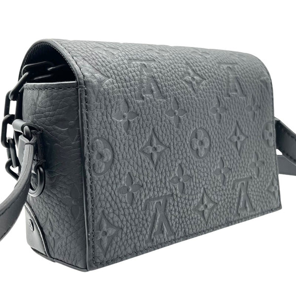 ルイ・ヴィトン LOUIS VUITTON スティーマー・ウェアラブル ウォレット M81746 ブラック モノグラム・トリヨンレザー メンズ ショルダーバッグ
