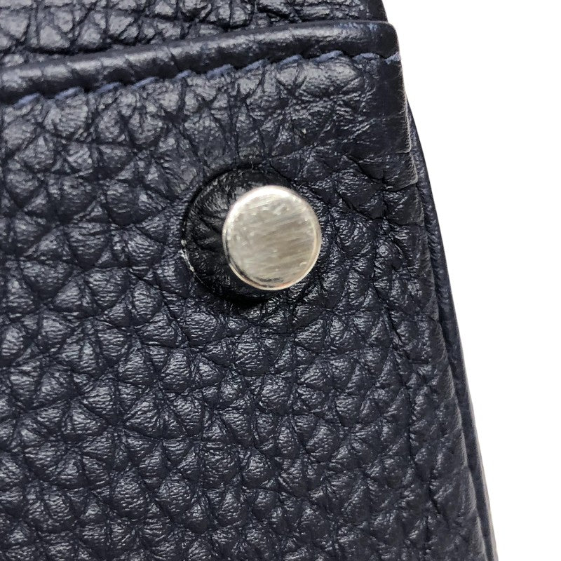 エルメス HERMES ケリー25 内縫い Z刻印　(2021年製) ブルーニュイ シルバー金具 トリヨンクレマンス レディース ハンドバッグ