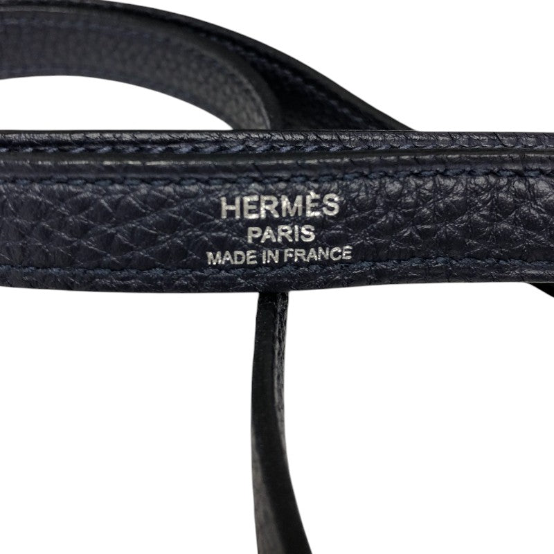 エルメス HERMES ケリー25 内縫い Z刻印　(2021年製) ブルーニュイ シルバー金具 トリヨンクレマンス レディース ハンドバッグ