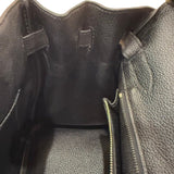 エルメス HERMES バーキン30 T刻印 ブラック　シルバー金具 トゴ レディース ハンドバッグ