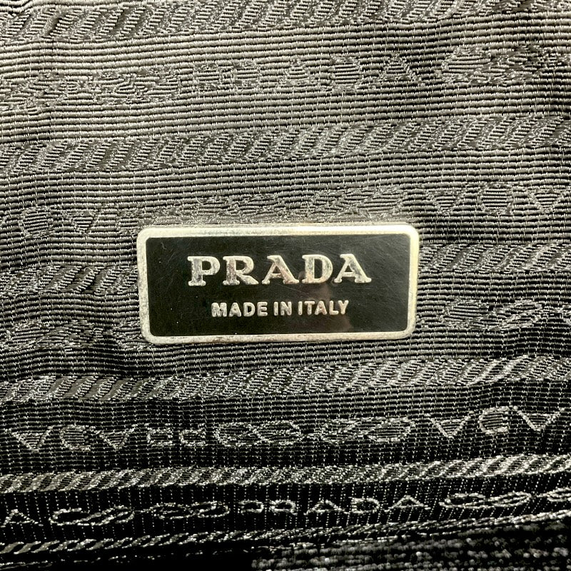 プラダ PRADA テスートハンドバッグ ブラック ナイロン レディース ハンドバッグ